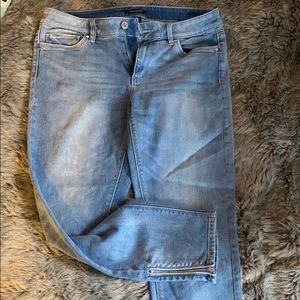 White House Black Market skinny jeans.